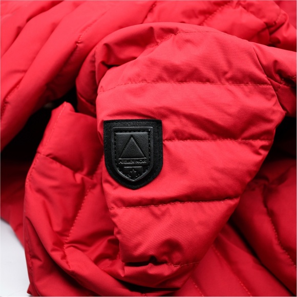ATELIER NOIR by RUDSAK Cortina Puffer Down-Filled Coat in Red Size S - Picture 13 of 16